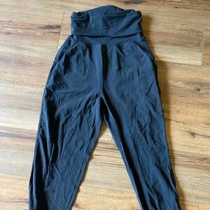 Size 4 black Lululemon joggers